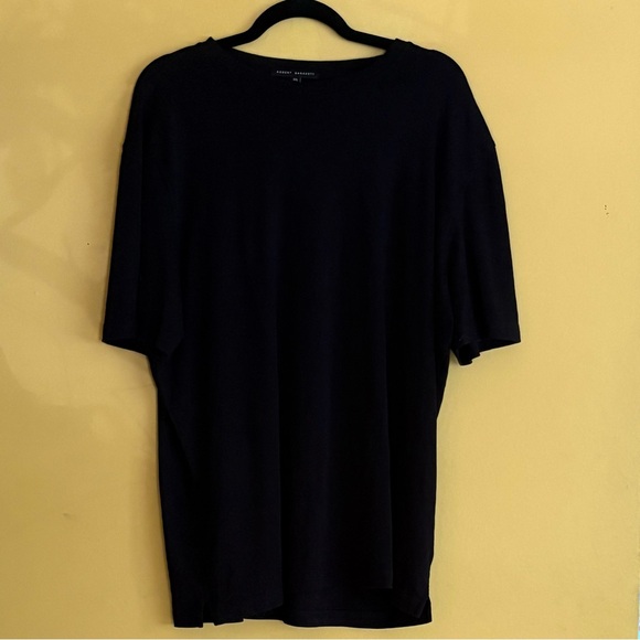 Robert Barakett Black Short Sleeve Pima Tee. XXL - Picture 1 of 4